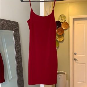 Red dress, size small